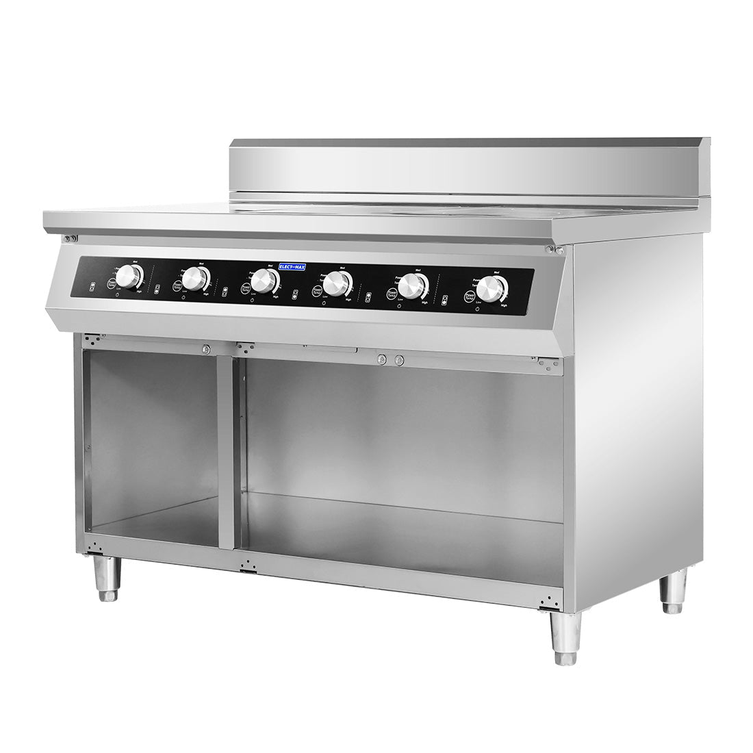 ElectMAX 700 Series Induction 6 - Burner Cooker with Splashback EIC7 - 1200P - Commercial Kitchen Appliances