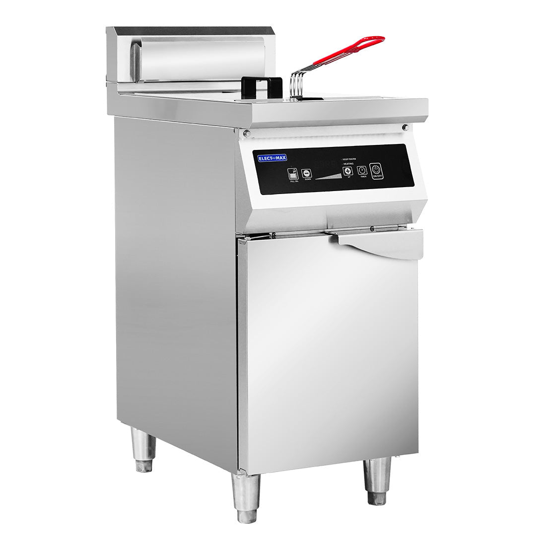 ElectMAX 700 Series Induction Single Fryer with Splashback IFS7 - 30L - Commercial Kitchen Appliances