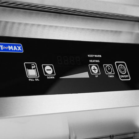 ElectMAX 700 Series Induction Single Fryer with Splashback IFS7-30L - Commercial Kitchen Appliances