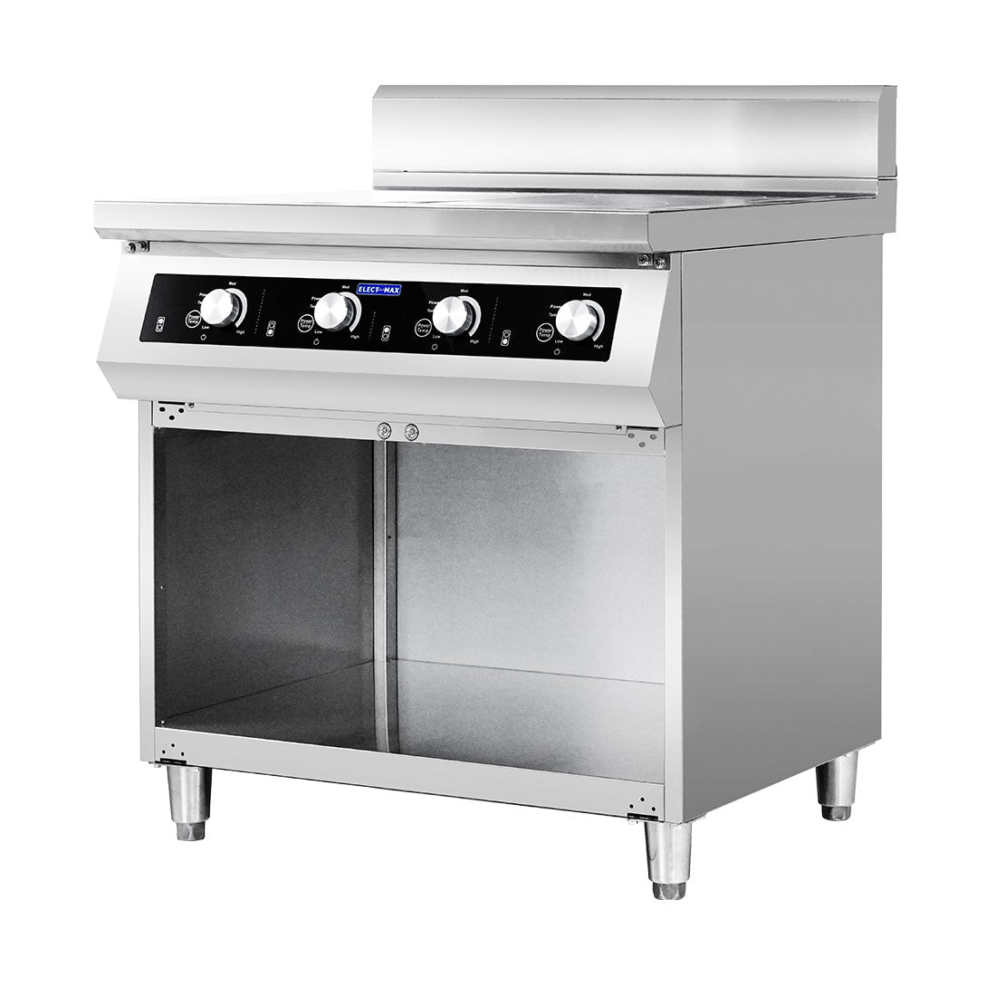 ElectMax 900 Series Induction 4 Buner Cooker with Splashback EIC9 - 800P - Commercial Kitchen Appliances