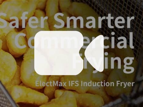 ElectMax 900 Series Induction Single Fryer with Splashback IFS10 - 30L - Commercial Kitchen Appliances