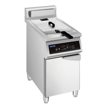 ElectMax 900 Series Induction Single Fryer with Splashback IFS10 - 30L - Commercial Kitchen Appliances