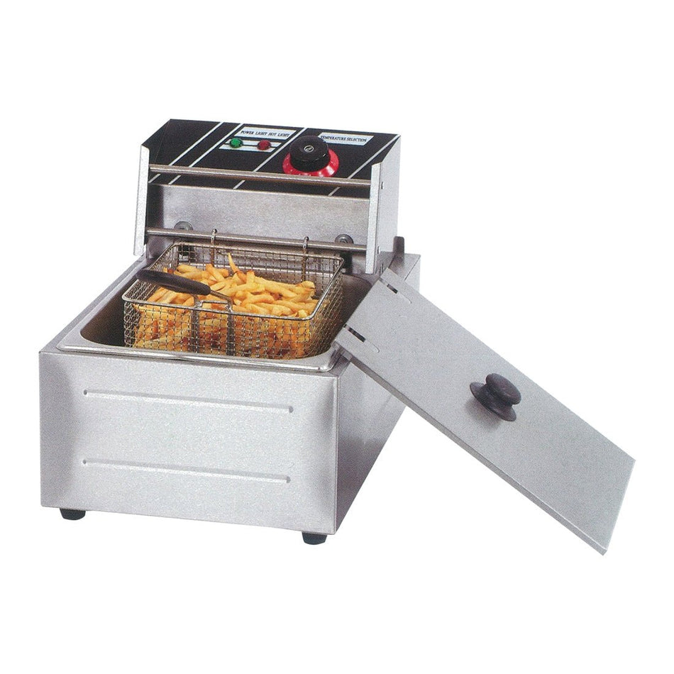Electmax Single Tank Electric Fryer 2.4Kw TEF - 81KW - Commercial Kitchen Appliances