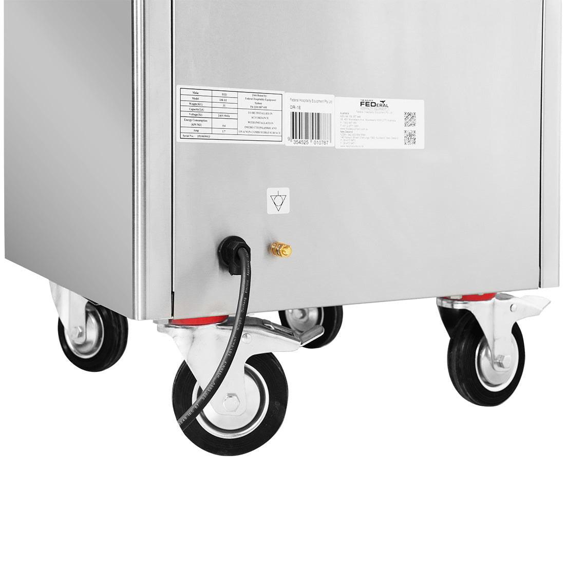Elementry Single Mobile Plate Lowerator - DR - 1E - Commercial Kitchen Appliances