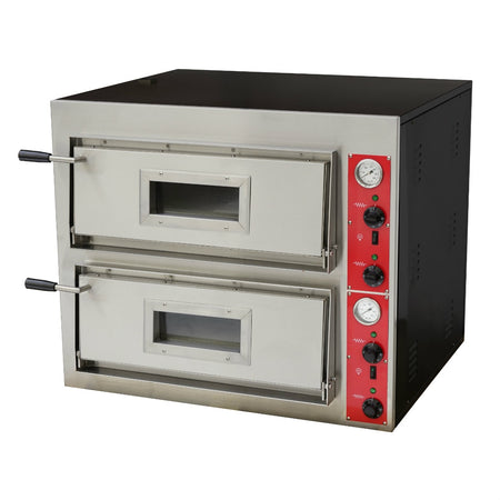 Bakermax EP - 1 - SDE - Black Panther Pizza Deck Oven - Commercial Kitchen Appliances