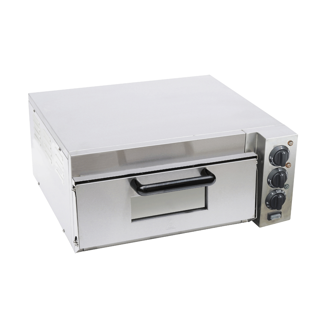 BakerMax Compact Countertop Single Deck Electric Pizza Oven - EP - 1T - Commercial Kitchen Appliances