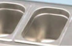 Atosa VRX GN1/4 x 8 Glass Salad Bench Countertop Prep Fridge 1800/330 ESL3887