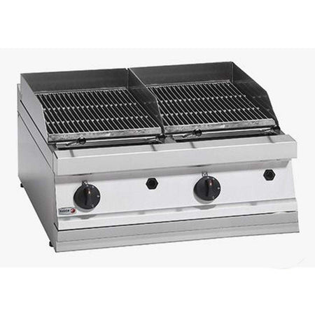 Fagor 700 Series Gas Charcoal 2 Grid Grill BG7 - 10 - Commercial Kitchen Appliances