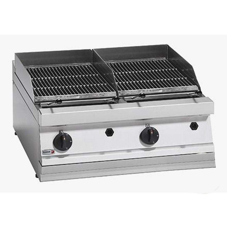 Fagor 700 Series Gas Charcoal 2 Grid Grill BG7 - 10 - Commercial Kitchen Appliances