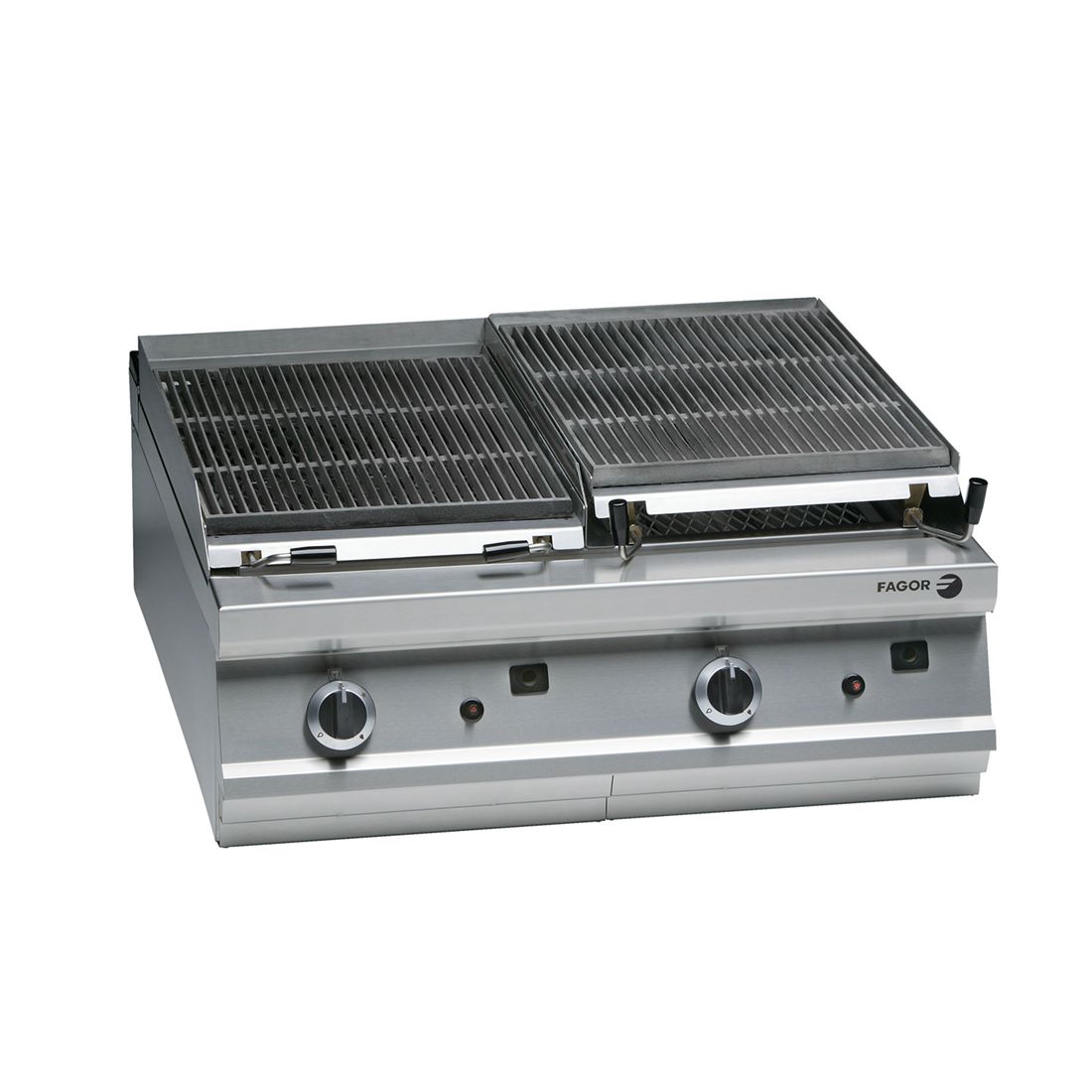 Fagor 900 Series Natural Gas 2 Grid Grill BG9 - 10 - Commercial Kitchen Appliances