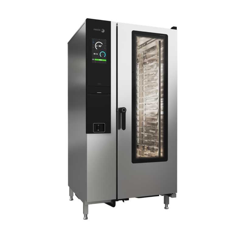 Fagor Ikore 20 Tray Advanced Boiler Gas Combi Oven APW-201GRLWS - APW-201GRLWS