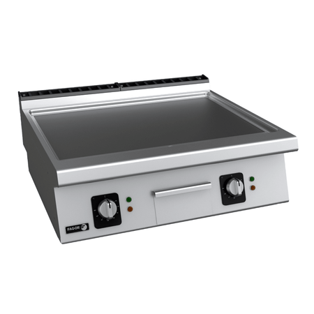 Fagor Kore 700 Bench Top Chrome Electric Griddle Ng FT - E710CL - Commercial Kitchen Appliances