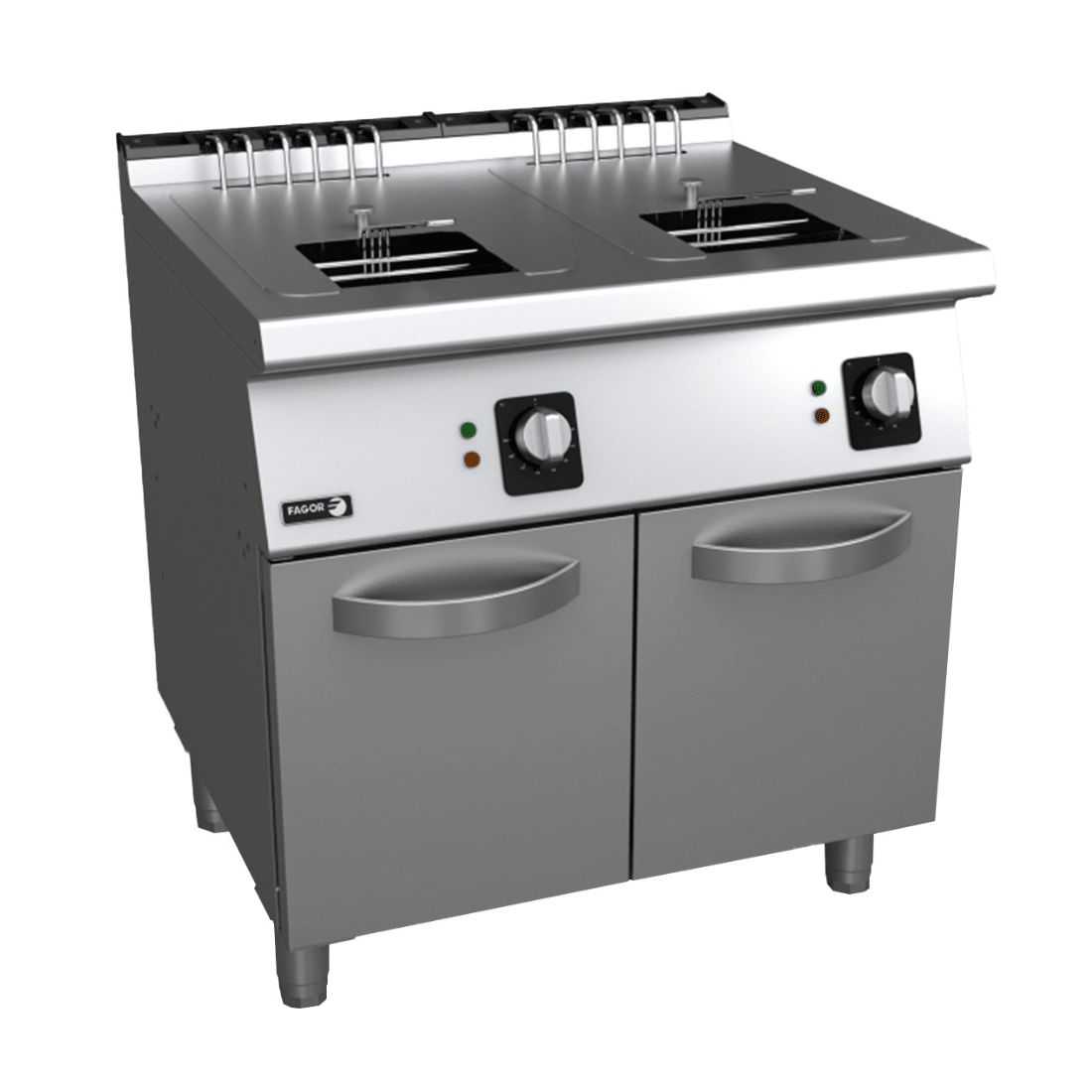 Fagor Kore 700 Fryer With 2X15L Tank And 2 Baskets F - E7215 - Commercial Kitchen Appliances