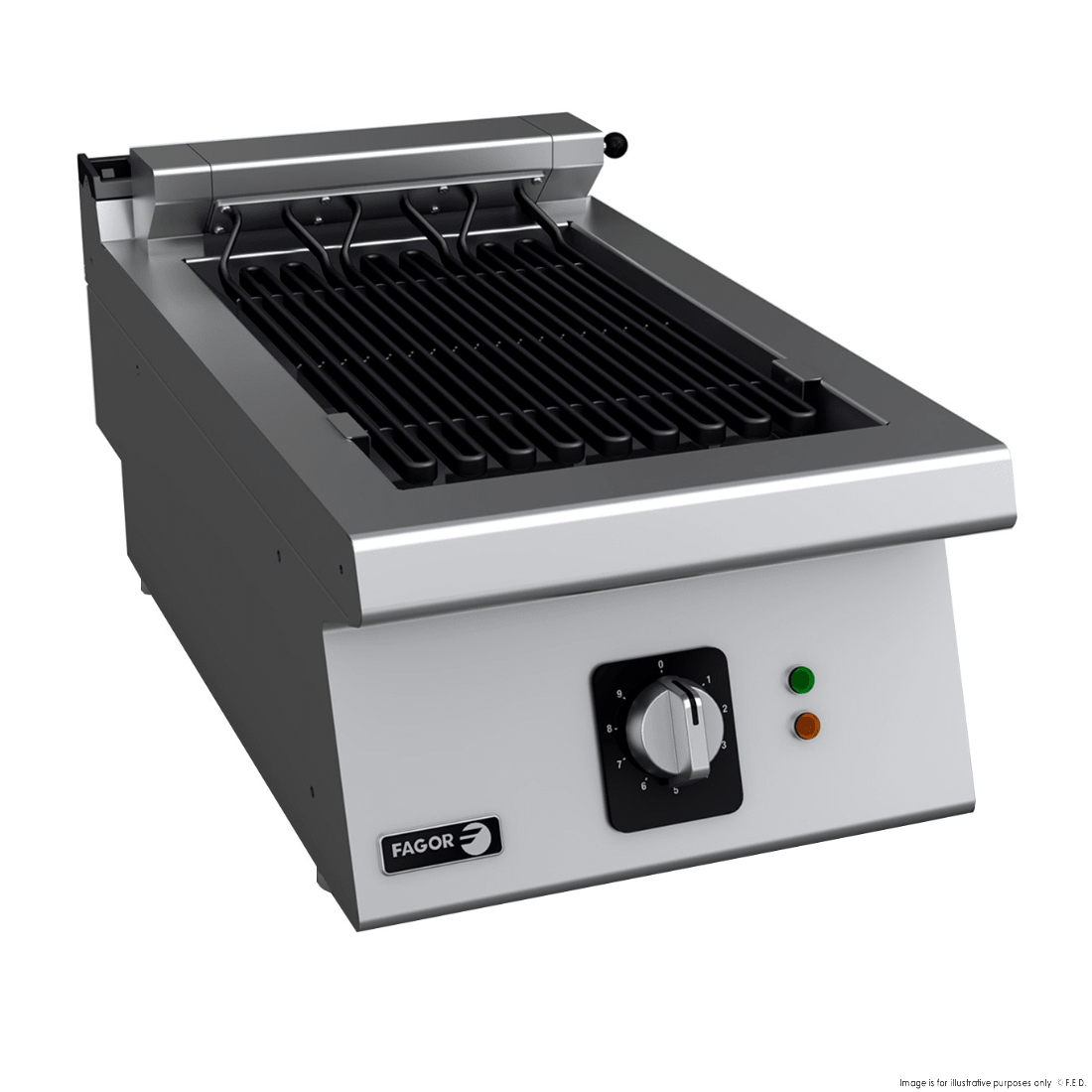 Fagor Kore 700 Series Bench Top Electric Chargrill B - E705 - Commercial Kitchen Appliances