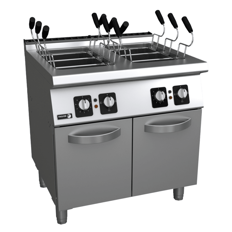 Fagor Kore 700 Series Electric Pasta Cooker With 6 Baskets CP - E7240 - Commercial Kitchen Appliances