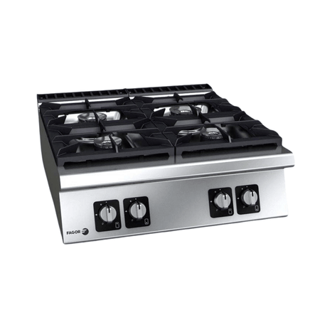 Fagor Kore 900 Series Gas 4 Burner C - G940H - Commercial Kitchen Appliances