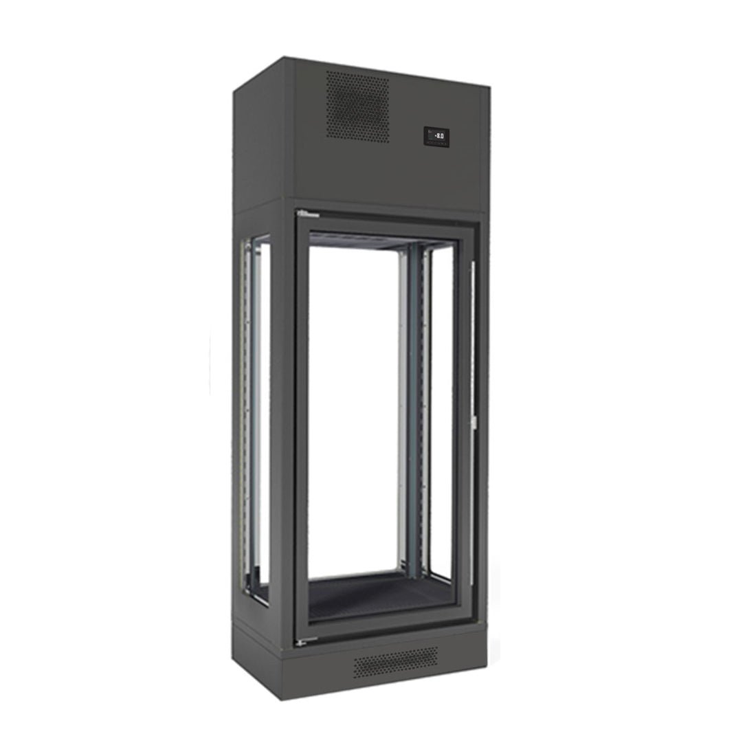 Fagor Single Zone 1 Door Black Central Wine Cellar FWC - 2301 - 1CB - Commercial Kitchen Appliances