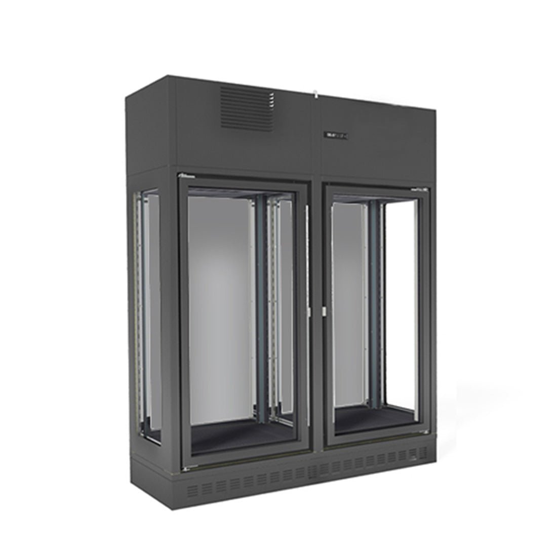 Fagor Single Zone 2 Doors Black Central Wine Cellar FWC - 2302 - 1CB - Commercial Kitchen Appliances