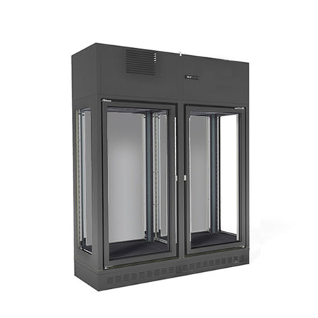 Fagor Single Zone 2 Doors Black Central Wine Cellar FWC - 2302 - 1CB - Commercial Kitchen Appliances