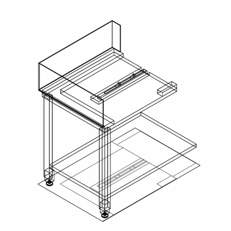 Fagor Stainless Steel Corner Bench W/ Introduction Of Baskets By The Left Side E - 90I - Commercial Kitchen Appliances