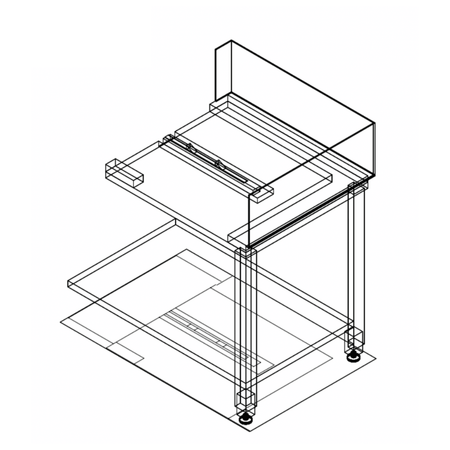 Fagor Stainless Steel Corner Bench W/ Introduction Of Baskets By The Right Side E - 90D - Commercial Kitchen Appliances