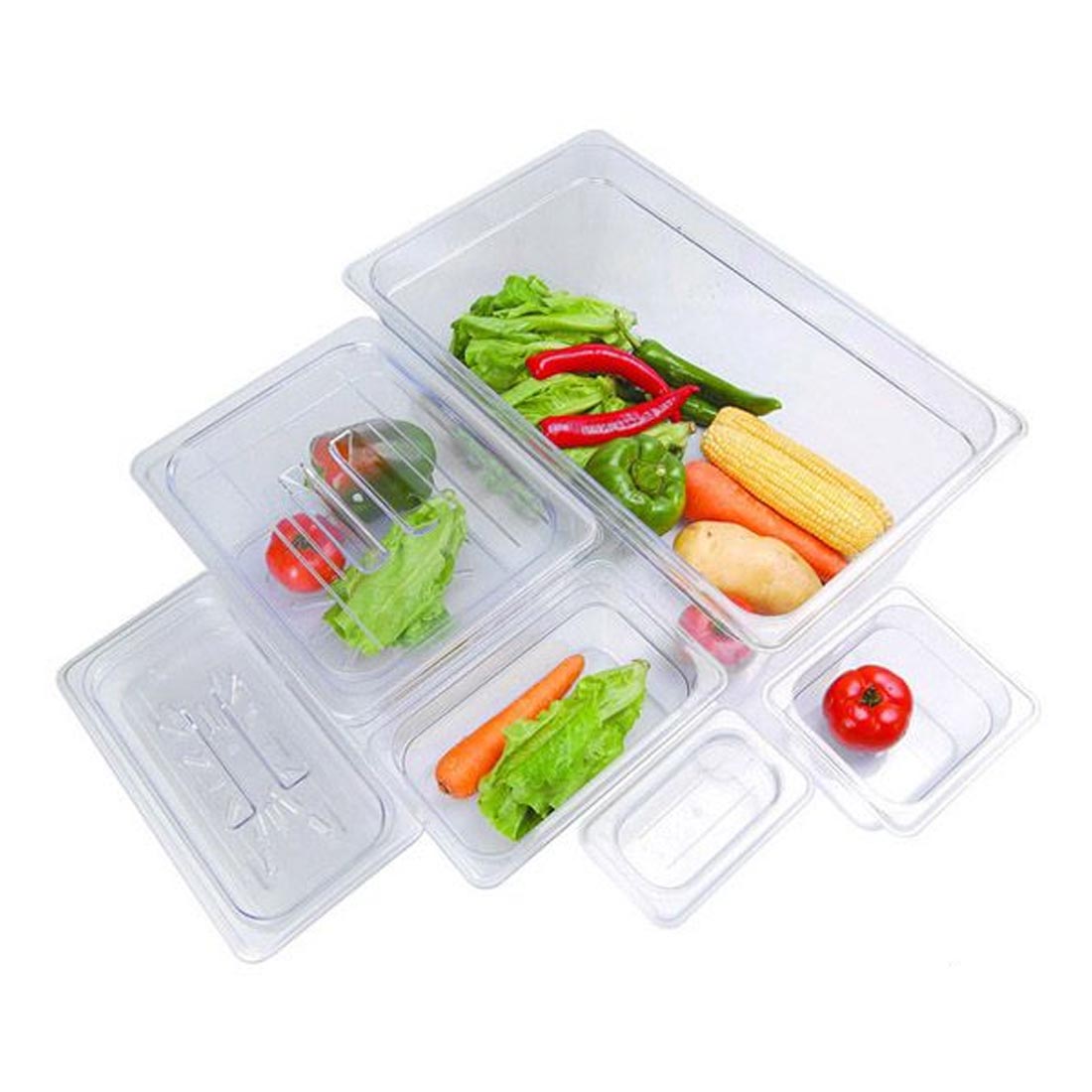 F.E.D Clear Poly 1/9 X 65 Mm Gastronorm Pan JW - P192 - Commercial Kitchen Appliances