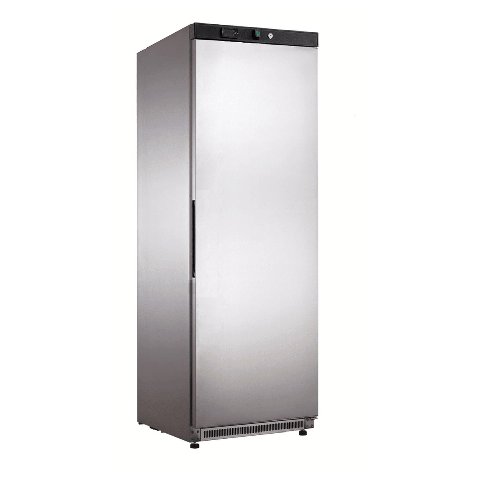 FED - X 340L Stainless Steel Solid Door Upright Static Freezer XF400SS - Commercial Kitchen Appliances