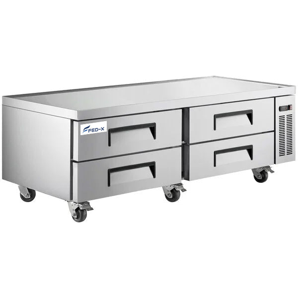 FED - X Chef Base Refrigerated Drawer Bench 453L XCB - 72 - Commercial Kitchen Appliances