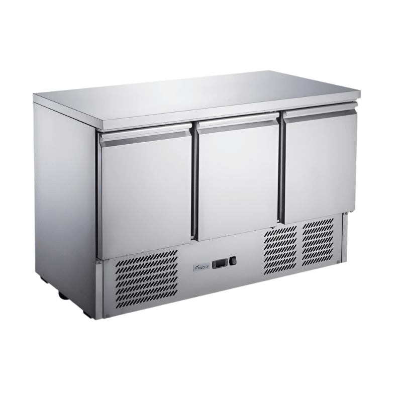 FED - X Compact Workbench Fridge XGNS1300B - Commercial Kitchen Appliances