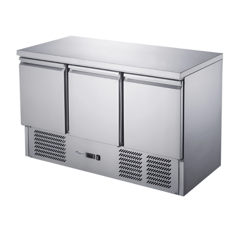 FED - X Compact Workbench Fridge XGNS1300B - Commercial Kitchen Appliances