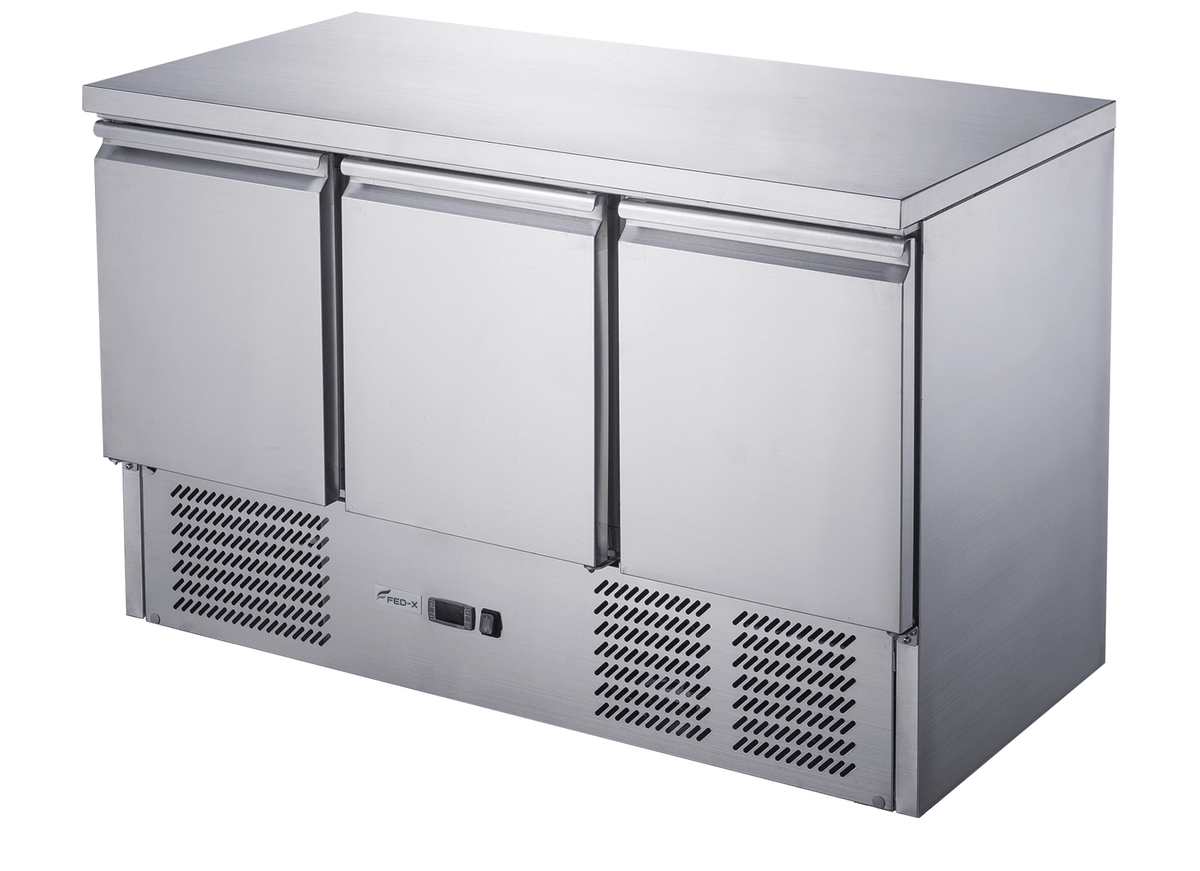 FED - X Compact Workbench Fridge XGNS1300B - Commercial Kitchen Appliances