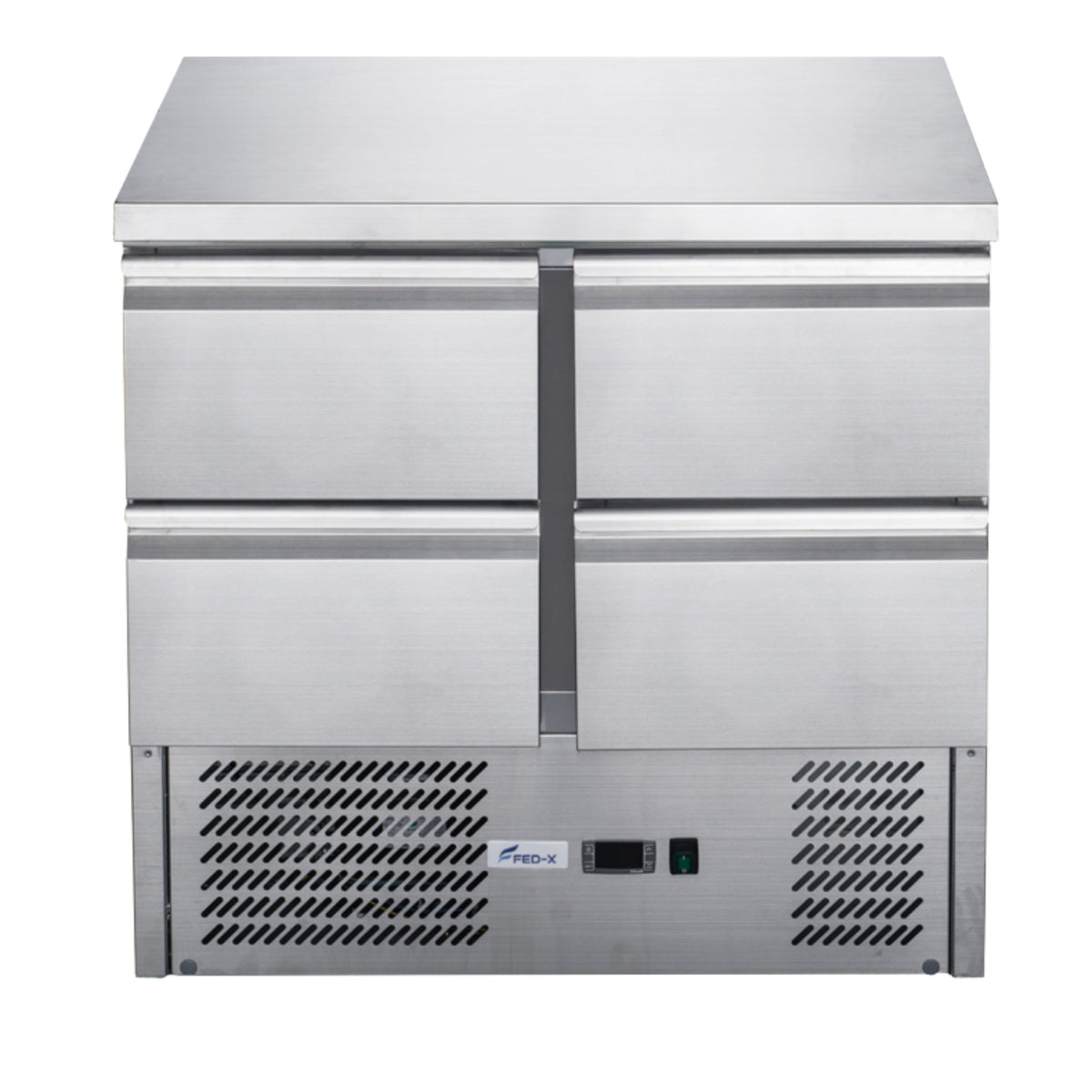 FED-X Four Drawer Compact Workbench Fridge XGNS900-4D - XGNS900-4D