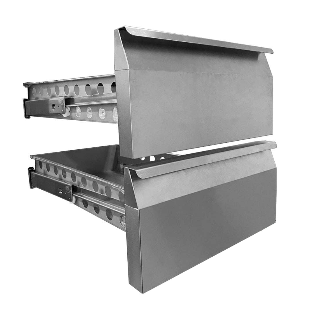 FED - X Optional Set 2 Drawers For Solid Door Units GN - 2DRAWER - Commercial Kitchen Appliances