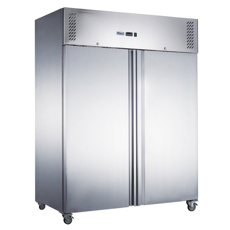 FED-X S/S Double Door Upright Fridge 1200L XURC1200SFV - XURC1200SFV