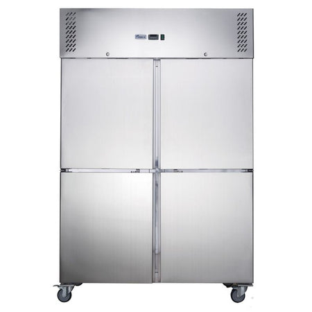 FED-X S/S Four Door Upright Fridge 1200L XURC1200S2V - XURC1200S2V