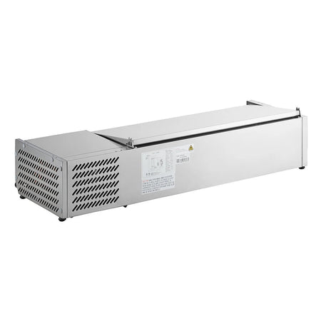 FED - X Salad Bench With Stainless Steel Lid XVRX1200/380S - Commercial Kitchen Appliances