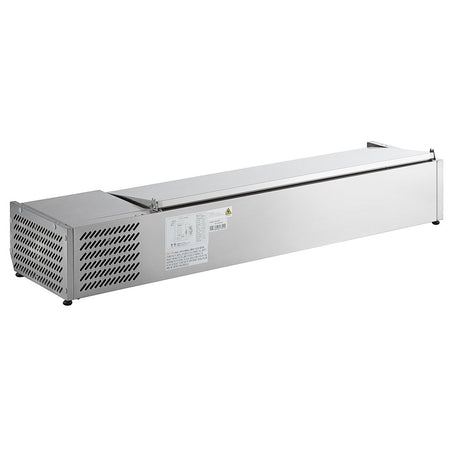 FED - X Salad Bench With Stainless Steel Lid XVRX1500/380S - Commercial Kitchen Appliances