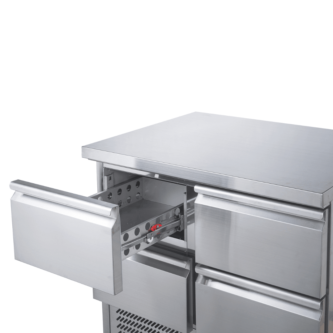 FED - X Six Drawer Salad Prep Fridge XGNS1300D - 6D - Commercial Kitchen Appliances