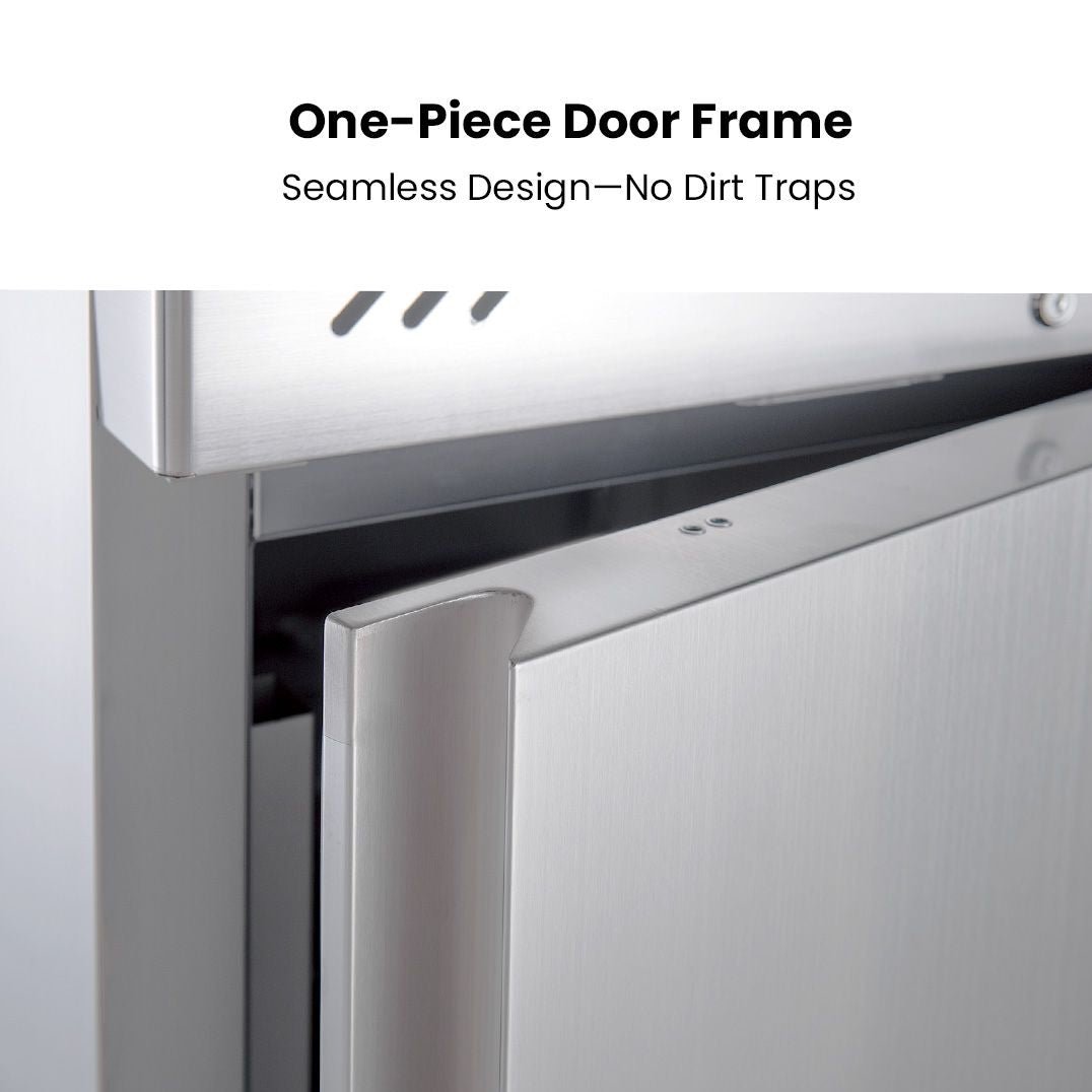 FED - X S/S Double Door Upright Freezer XURF1200SFV - Commercial Kitchen Appliances