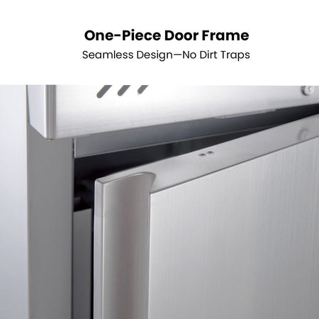 FED - X S/S Double Door Upright Freezer XURF1200SFV - Commercial Kitchen Appliances