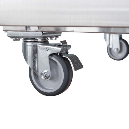 FED - X S/S Double Door Upright Freezer XURF1200SFV - Commercial Kitchen Appliances