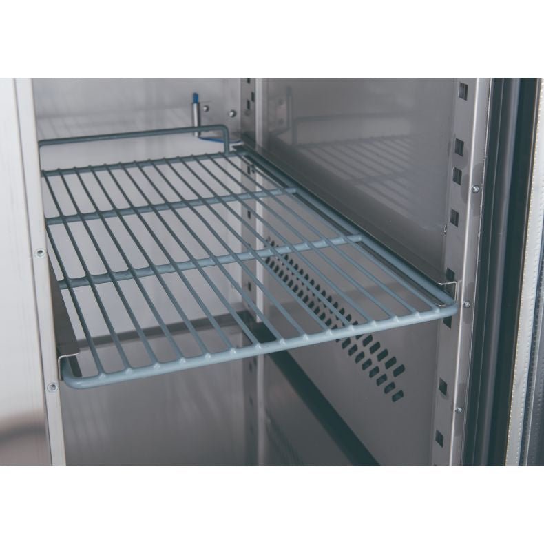 FED - X S/S Four Door Bench Fridge XUB7C22S4V - Commercial Kitchen Appliances