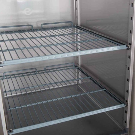 FED - X S/S Four Door Upright Freezer XURF1200S2V - Commercial Kitchen Appliances