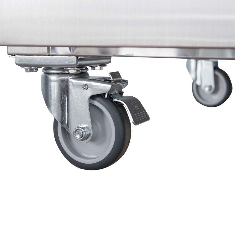 FED - X S/S Four Door Upright Freezer XURF1200S2V - Commercial Kitchen Appliances