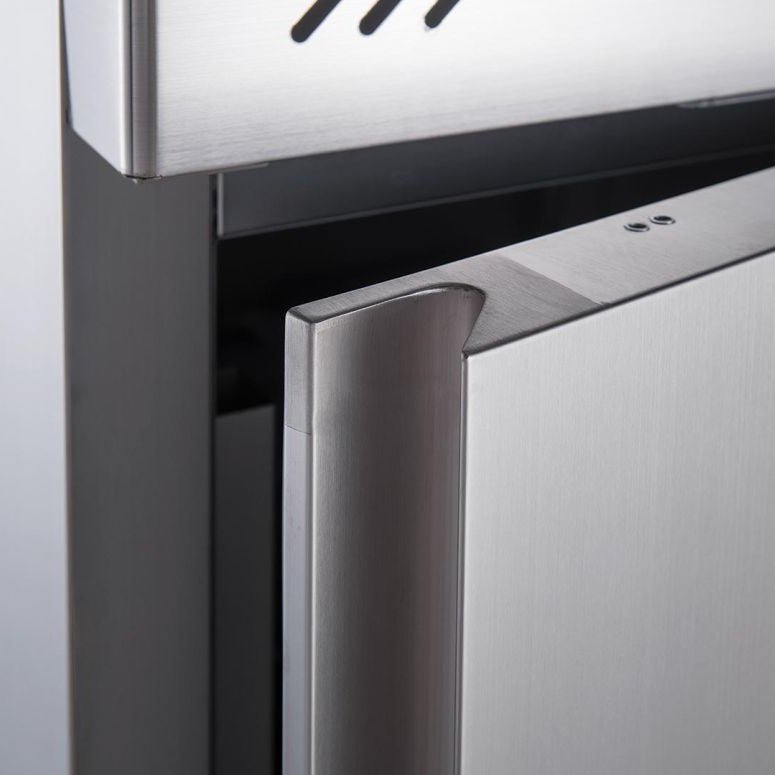 FED - X S/S Four Door Upright Freezer XURF1200S2V - Commercial Kitchen Appliances