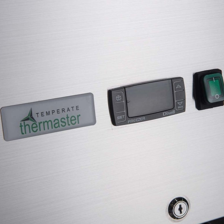 FED - X S/S Four Door Upright Freezer XURF1200S2V - Commercial Kitchen Appliances