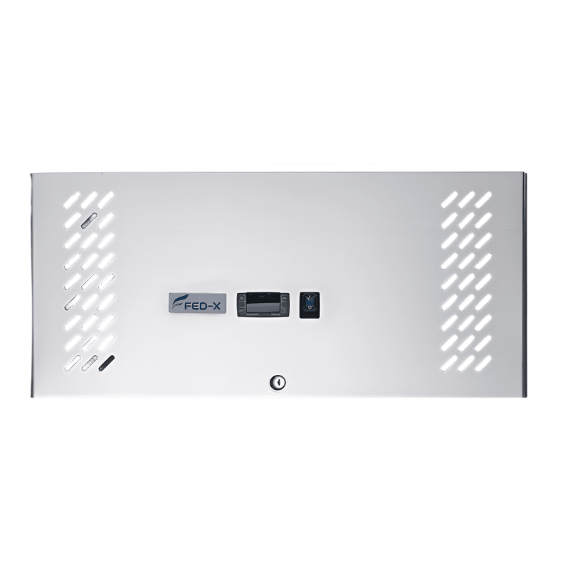 FED - X S/S Full Glass Door Upright Fridge XURC600G1V - Commercial Kitchen Appliances