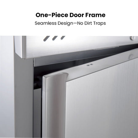 FED - X S/S Single Door Upright Fridge 429L XURC400SFV - Commercial Kitchen Appliances