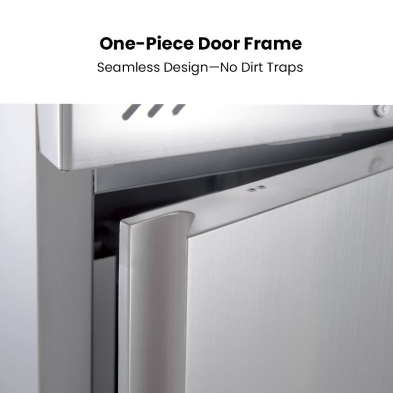 FED - X S/S Single Door Upright Fridge 429L XURC400SFV - Commercial Kitchen Appliances
