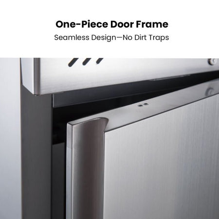 FED - X S/S Single Door Upright Fridge 600L XURC600SFV - Commercial Kitchen Appliances